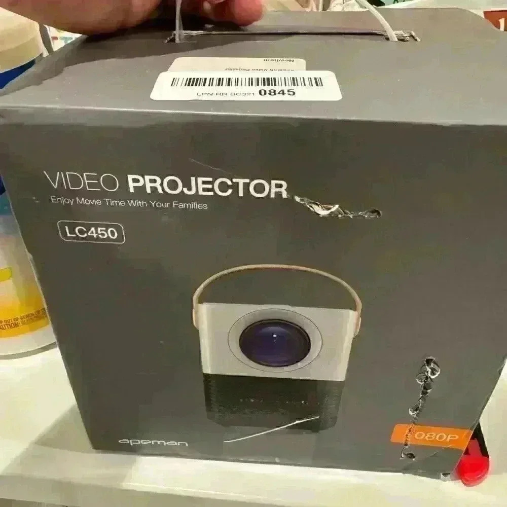 NIB! apeman LC450 Mini Projector $110 open box condition - Picture 7 of 9